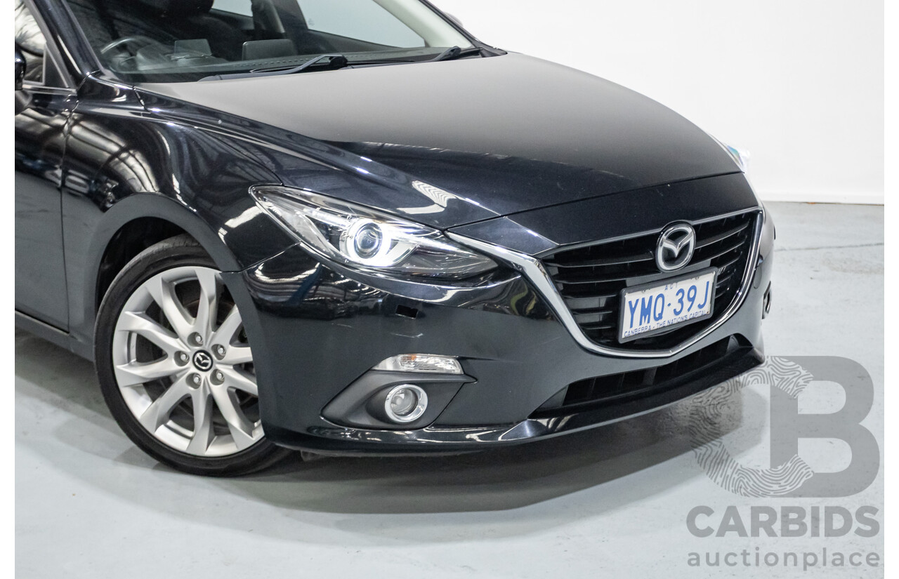 1/2014 Mazda Mazda3 SP25 GT BM 5d Hatchback Black 2.5L