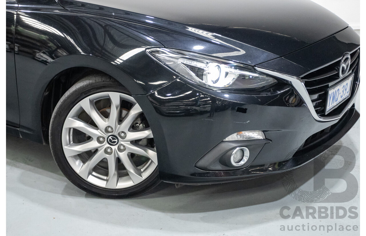 1/2014 Mazda Mazda3 SP25 GT BM 5d Hatchback Black 2.5L