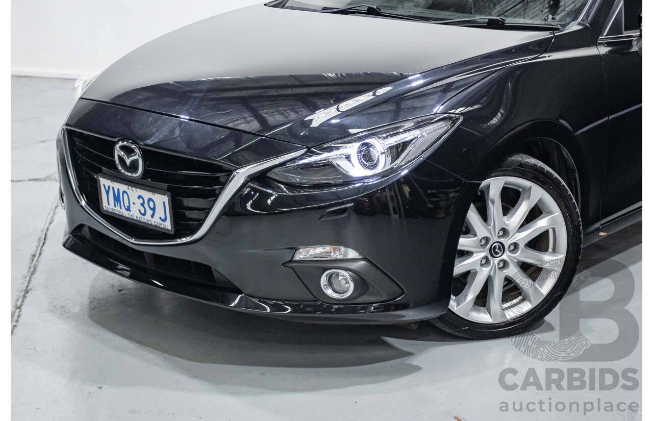 1/2014 Mazda Mazda3 SP25 GT BM 5d Hatchback Black 2.5L
