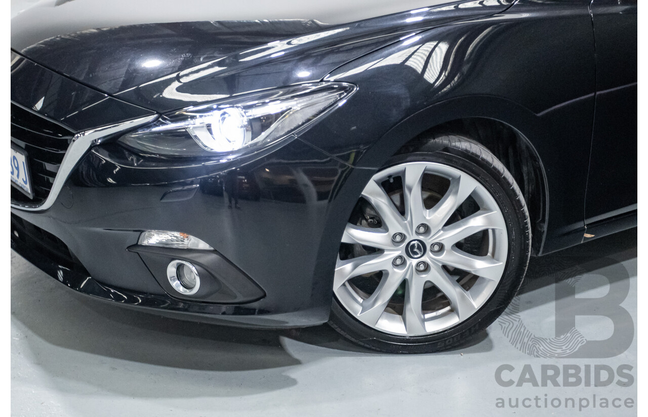 1/2014 Mazda Mazda3 SP25 GT BM 5d Hatchback Black 2.5L