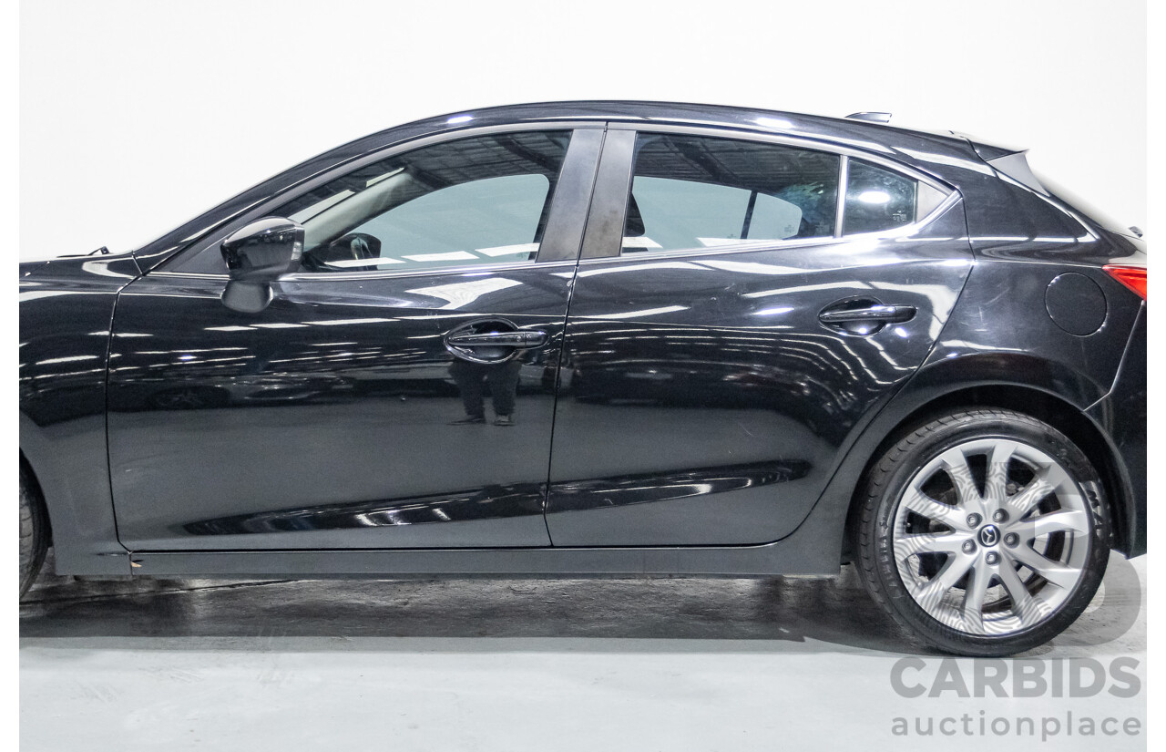 1/2014 Mazda Mazda3 SP25 GT BM 5d Hatchback Black 2.5L
