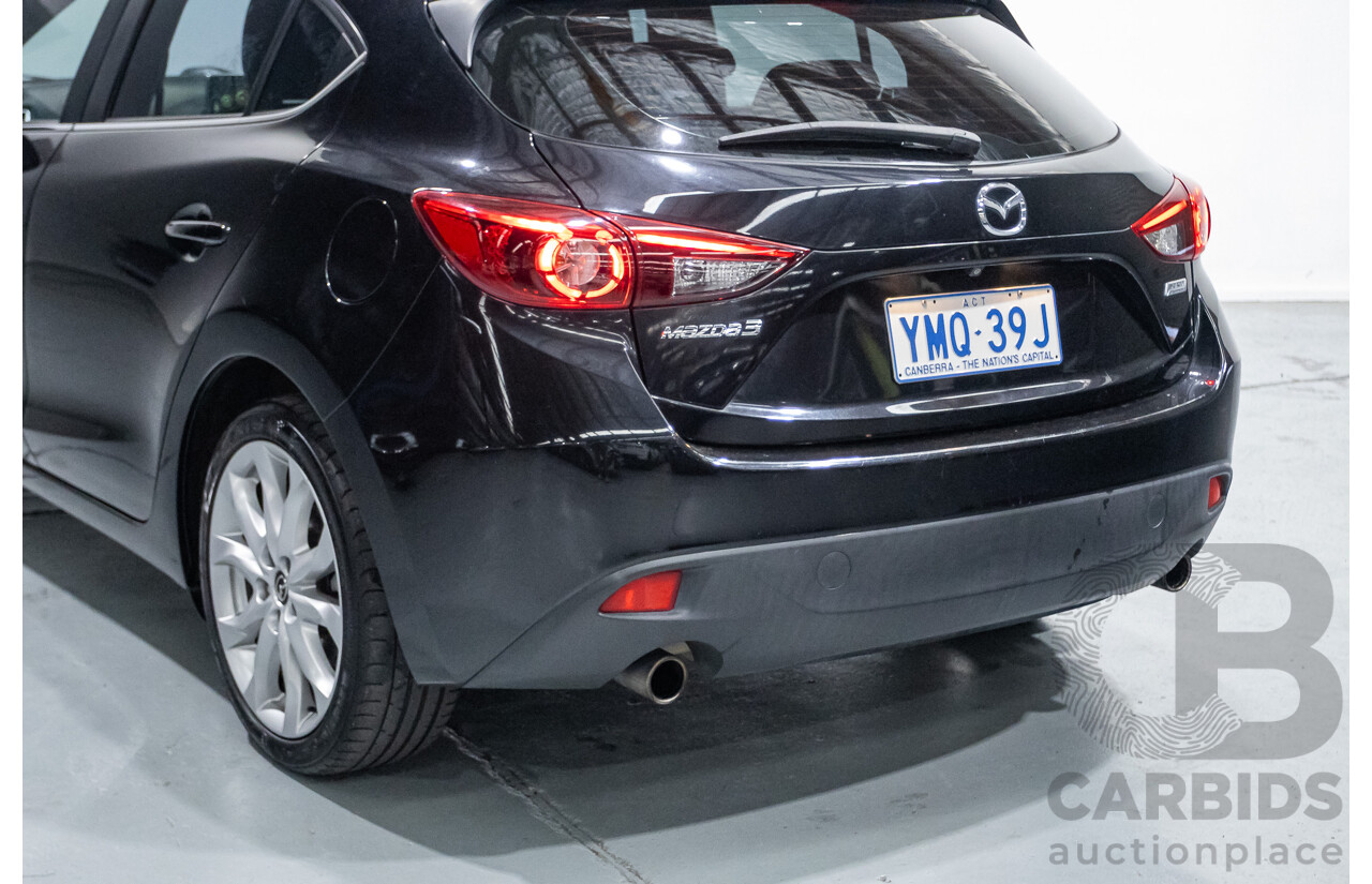 1/2014 Mazda Mazda3 SP25 GT BM 5d Hatchback Black 2.5L
