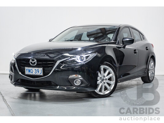 1/2014 Mazda Mazda3 SP25 GT BM 5d Hatchback Black 2.5L
