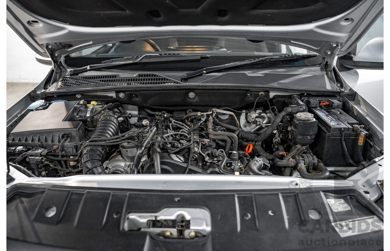 2/2012 Volkswagen Amarok TDI400 Trendline 4x4 2H MY12 Dual C/Chas Reflex Silver Metallic Diesel Turbo 2.0L