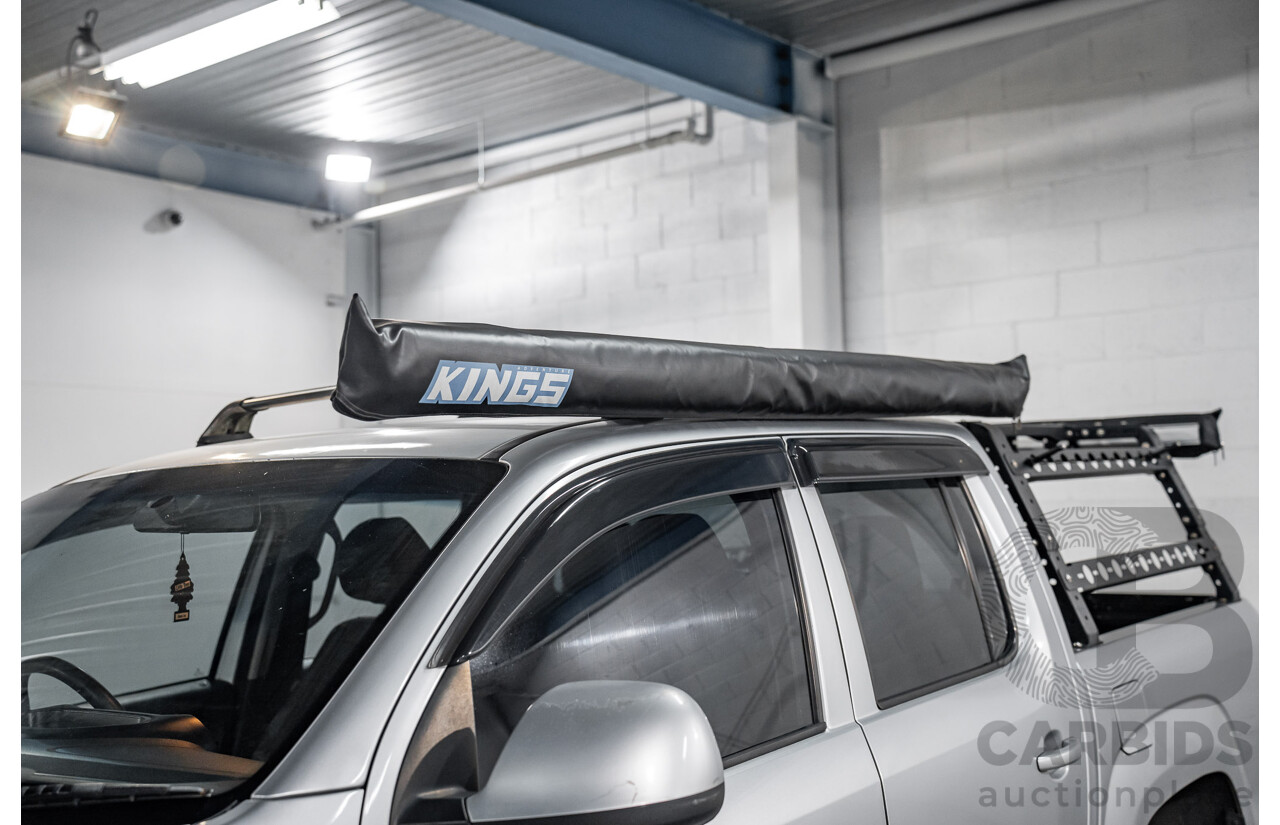 2/2012 Volkswagen Amarok TDI400 Trendline 4x4 2H MY12 Dual C/Chas Reflex Silver Metallic Diesel Turbo 2.0L