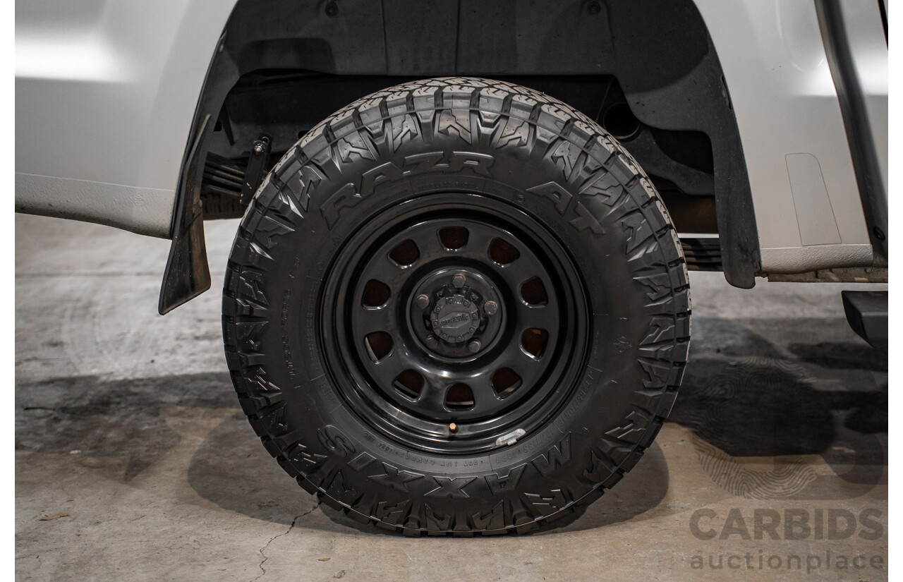 2/2012 Volkswagen Amarok TDI400 Trendline 4x4 2H MY12 Dual C/Chas Reflex Silver Metallic Diesel Turbo 2.0L