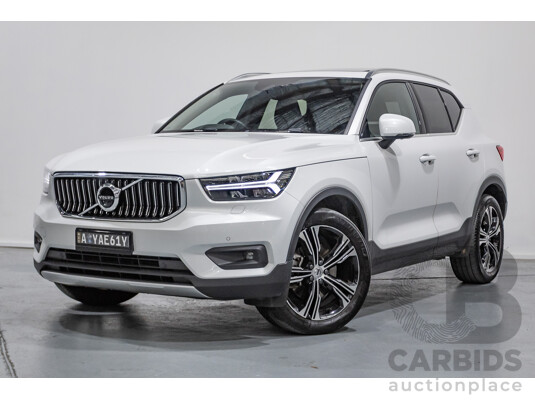 6/2021 Volvo XC40 T4 Inscription (AWD) 536 MY21 4d Wagon White Turbo 2.0L