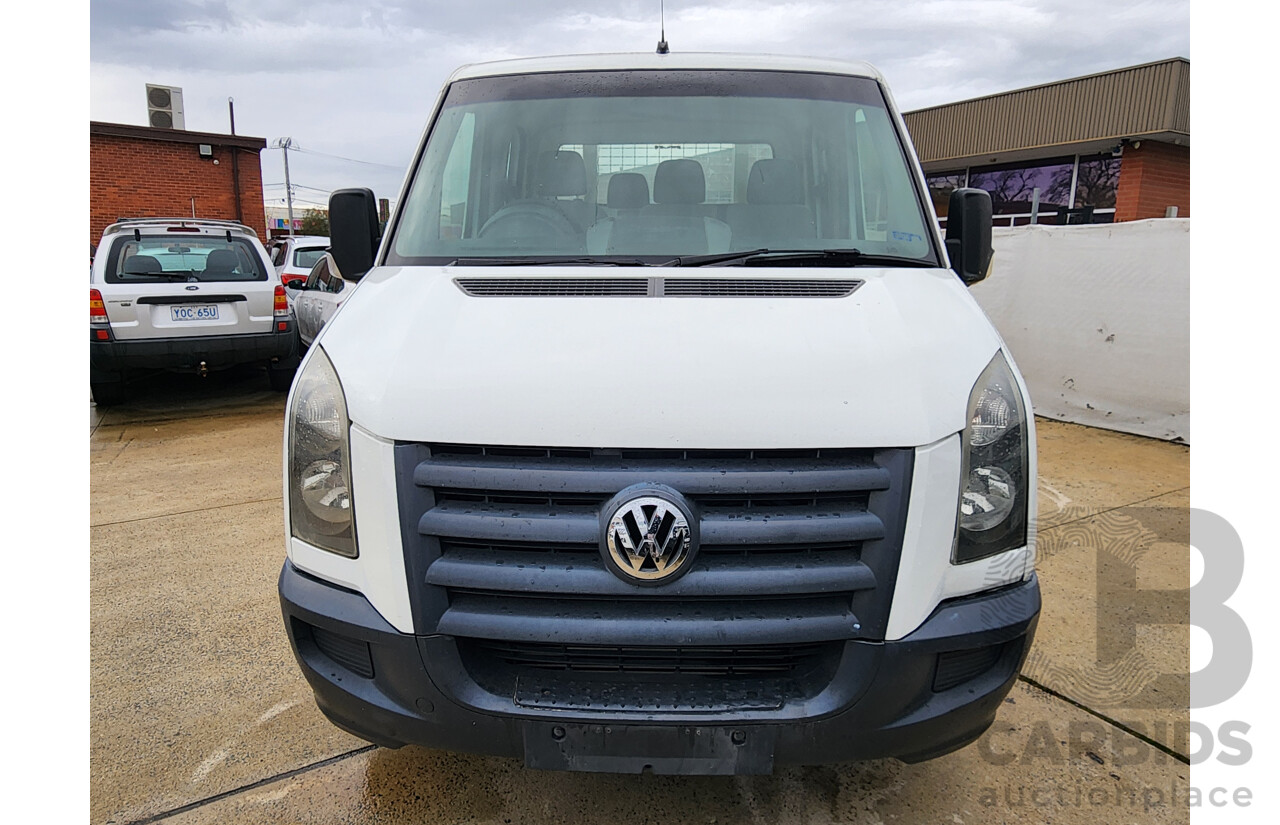 3/2007 Volkswagen Crafter MY07 Dropside Van White 2.5L
