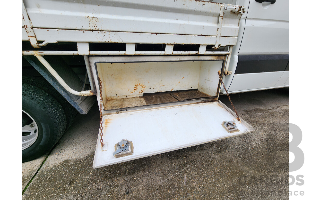 3/2007 Volkswagen Crafter MY07 Dropside Van White 2.5L