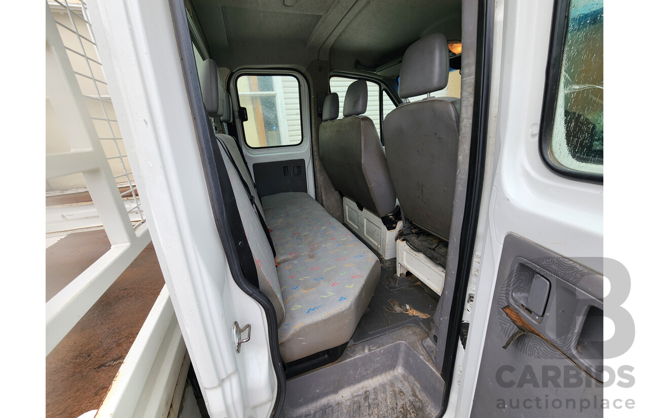 3/2007 Volkswagen Crafter MY07 Dropside Van White 2.5L