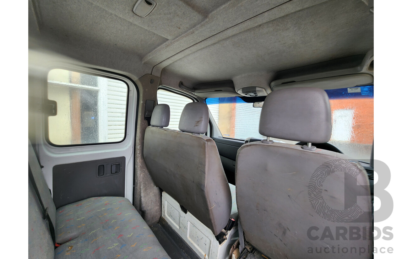3/2007 Volkswagen Crafter MY07 Dropside Van White 2.5L