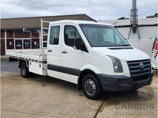 3/2007 Volkswagen Crafter MY07 Dropside Van White 2.5L
