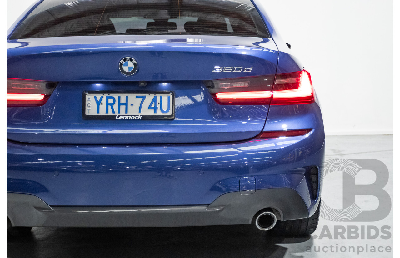6/2019 BMW 320d M Sport G20 MY19 4d Sedan Portimao Blue Metallic Turbo Diesel 2.0L