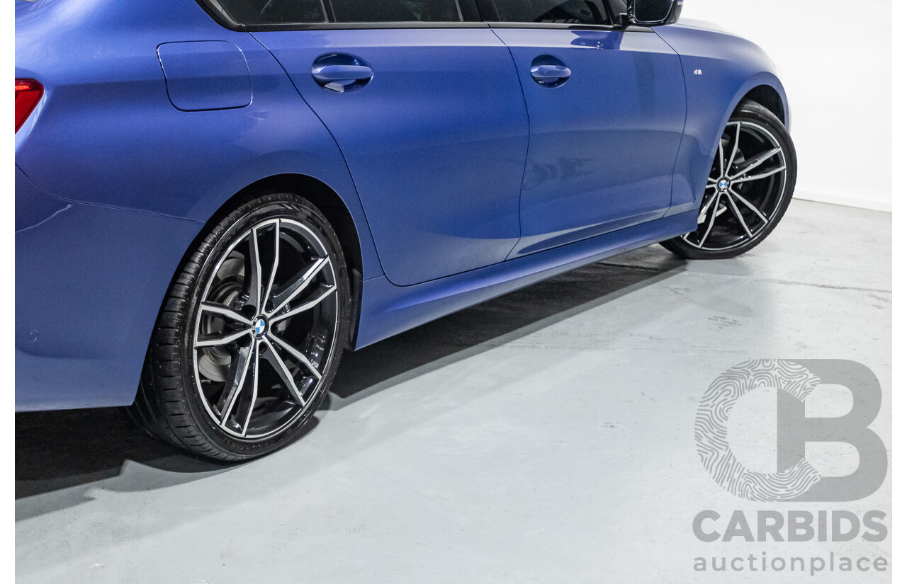6/2019 BMW 320d M Sport G20 MY19 4d Sedan Portimao Blue Metallic Turbo Diesel 2.0L