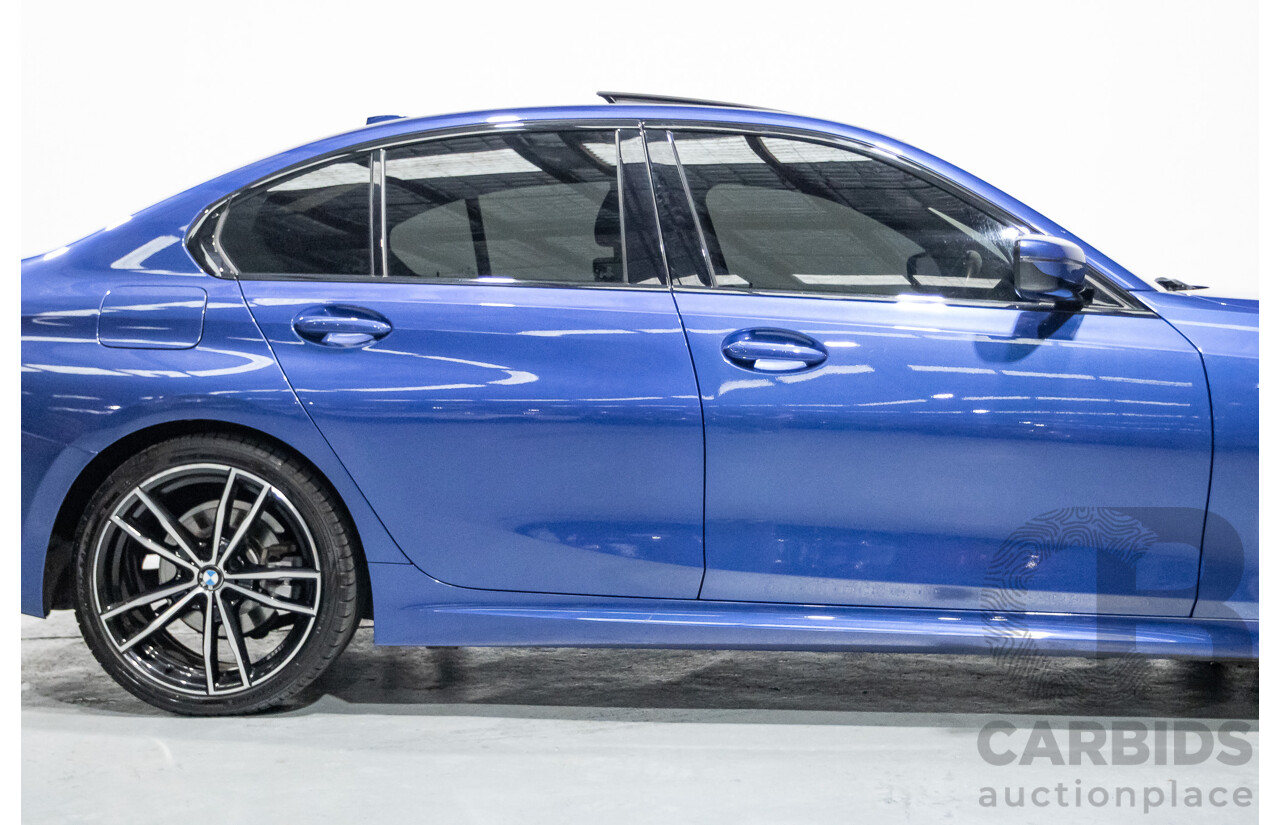 6/2019 BMW 320d M Sport G20 MY19 4d Sedan Portimao Blue Metallic Turbo Diesel 2.0L