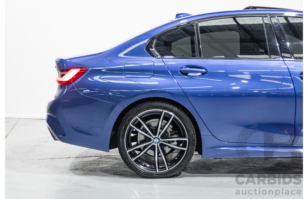 6/2019 BMW 320d M Sport G20 MY19 4d Sedan Portimao Blue Metallic Turbo Diesel 2.0L