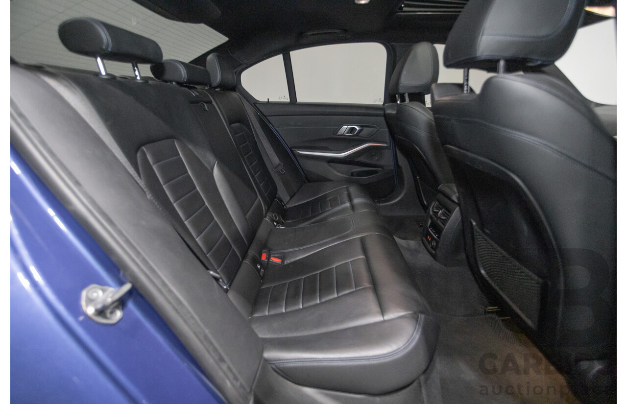 6/2019 BMW 320d M Sport G20 MY19 4d Sedan Portimao Blue Metallic Turbo Diesel 2.0L