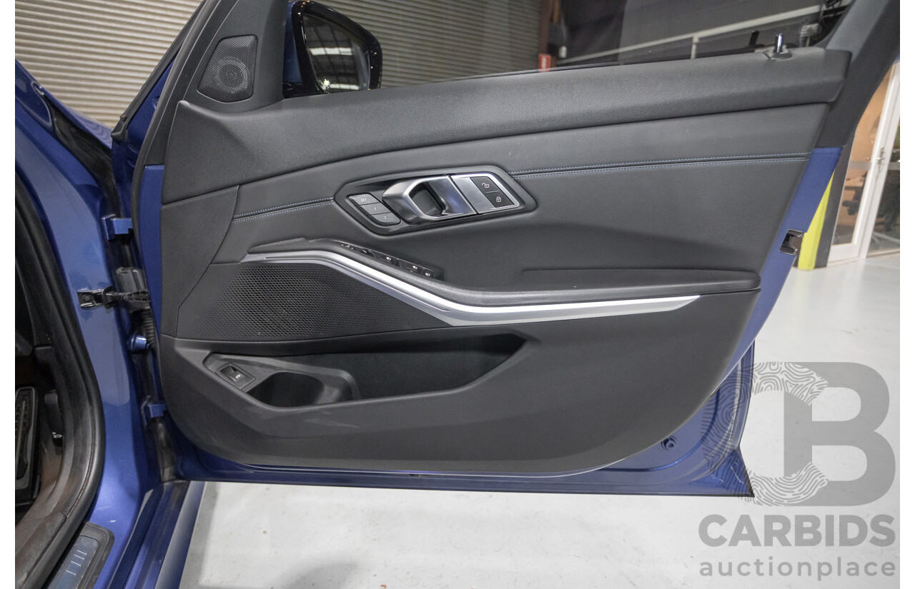 6/2019 BMW 320d M Sport G20 MY19 4d Sedan Portimao Blue Metallic Turbo Diesel 2.0L