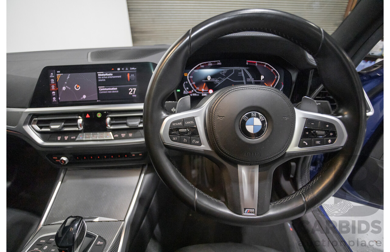 6/2019 BMW 320d M Sport G20 MY19 4d Sedan Portimao Blue Metallic Turbo Diesel 2.0L