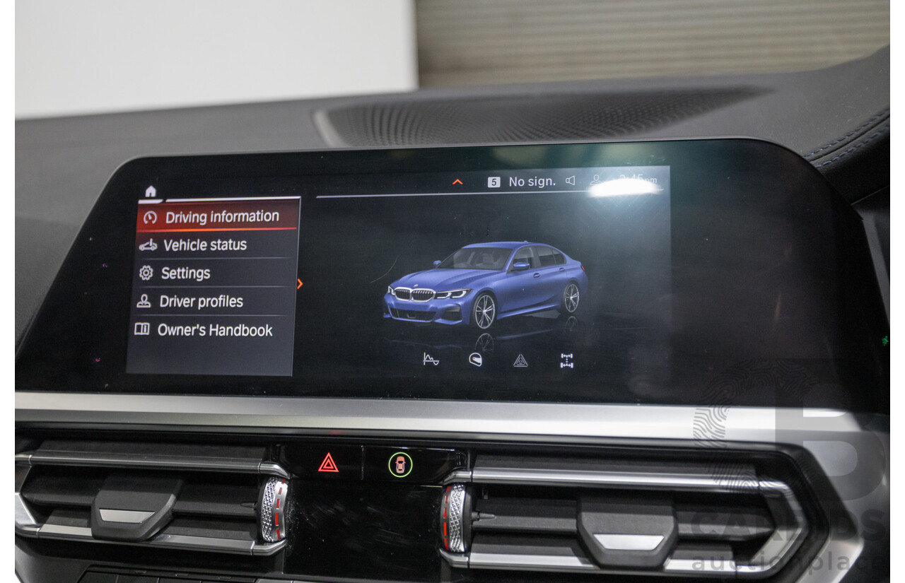 6/2019 BMW 320d M Sport G20 MY19 4d Sedan Portimao Blue Metallic Turbo Diesel 2.0L
