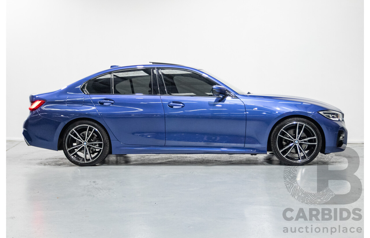 6/2019 BMW 320d M Sport G20 MY19 4d Sedan Portimao Blue Metallic Turbo Diesel 2.0L