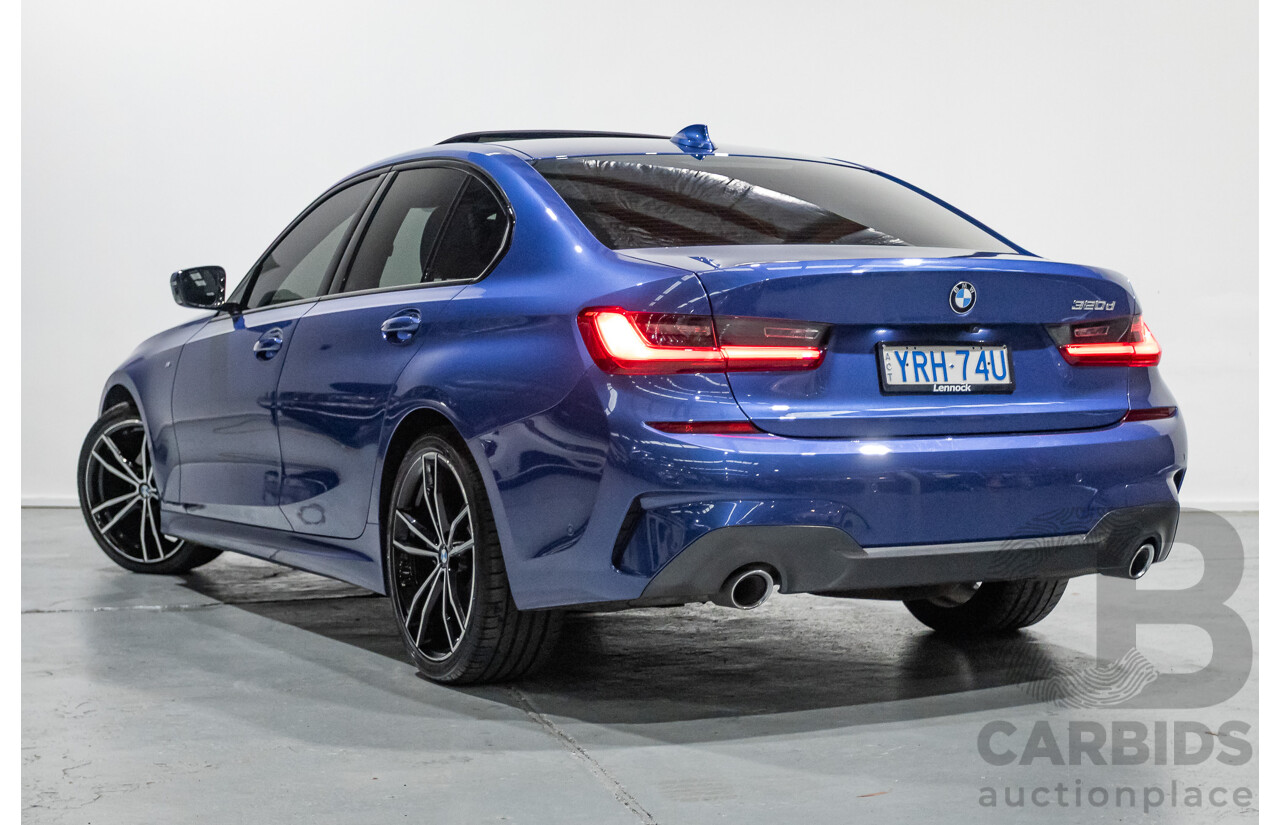 6/2019 BMW 320d M Sport G20 MY19 4d Sedan Portimao Blue Metallic Turbo Diesel 2.0L