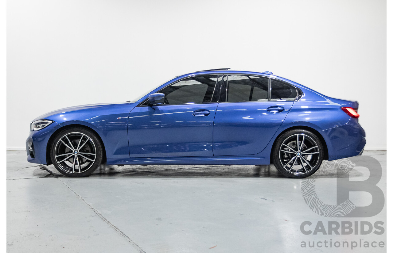6/2019 BMW 320d M Sport G20 MY19 4d Sedan Portimao Blue Metallic Turbo Diesel 2.0L