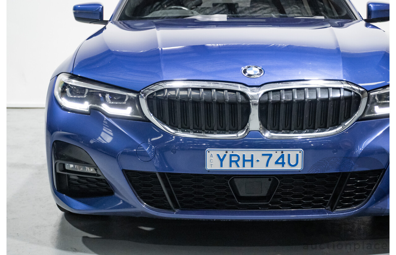 6/2019 BMW 320d M Sport G20 MY19 4d Sedan Portimao Blue Metallic Turbo Diesel 2.0L