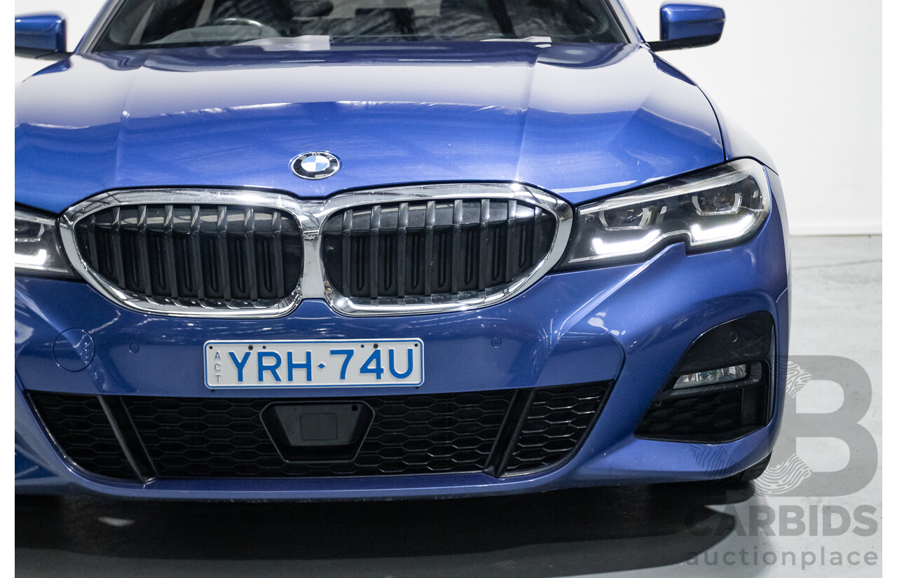 6/2019 BMW 320d M Sport G20 MY19 4d Sedan Portimao Blue Metallic Turbo Diesel 2.0L