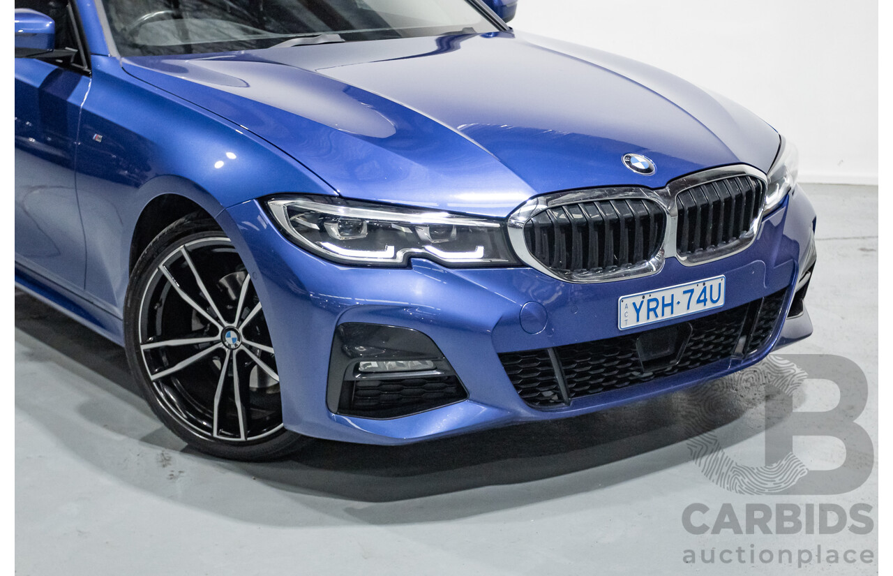 6/2019 BMW 320d M Sport G20 MY19 4d Sedan Portimao Blue Metallic Turbo Diesel 2.0L