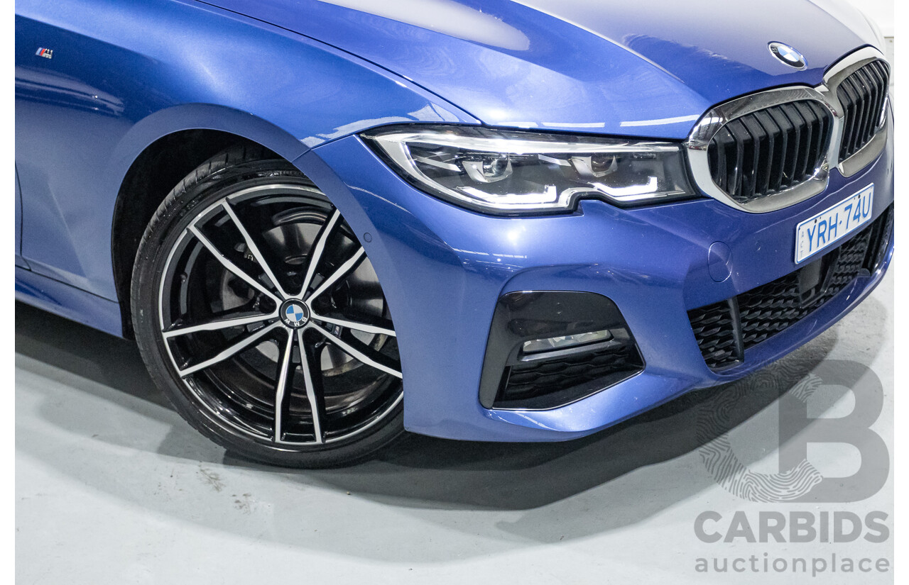 6/2019 BMW 320d M Sport G20 MY19 4d Sedan Portimao Blue Metallic Turbo Diesel 2.0L