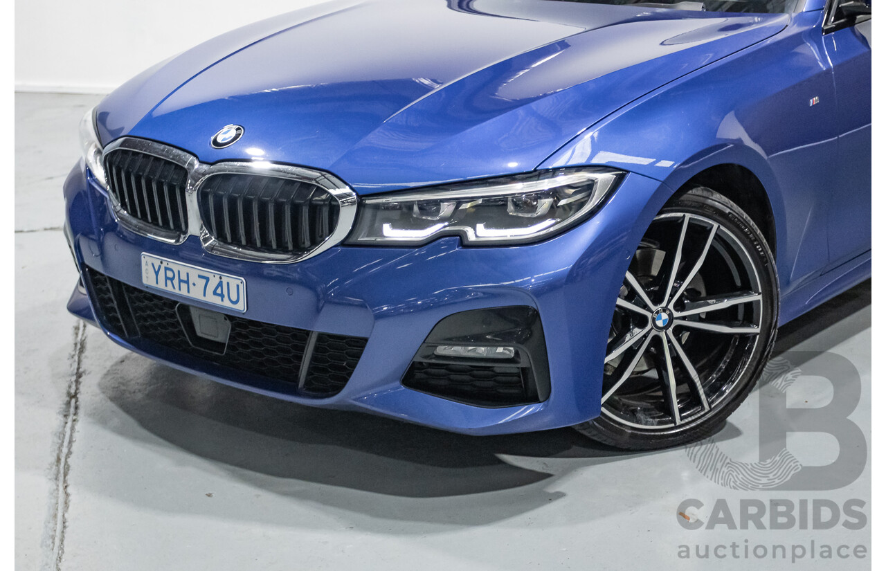 6/2019 BMW 320d M Sport G20 MY19 4d Sedan Portimao Blue Metallic Turbo Diesel 2.0L