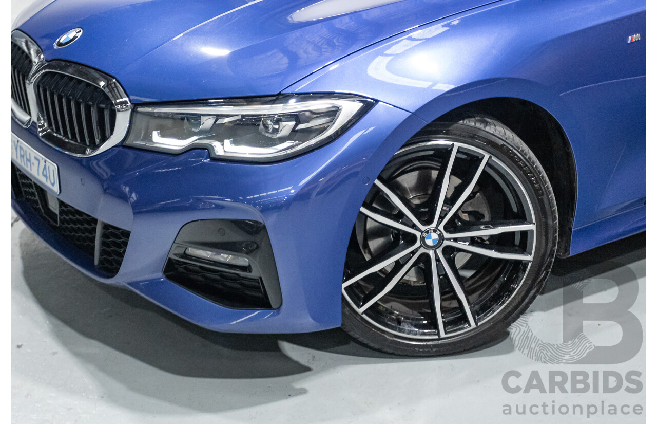 6/2019 BMW 320d M Sport G20 MY19 4d Sedan Portimao Blue Metallic Turbo Diesel 2.0L