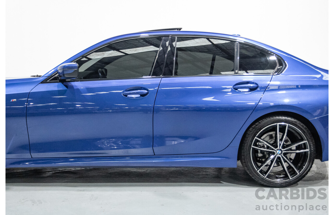 6/2019 BMW 320d M Sport G20 MY19 4d Sedan Portimao Blue Metallic Turbo Diesel 2.0L