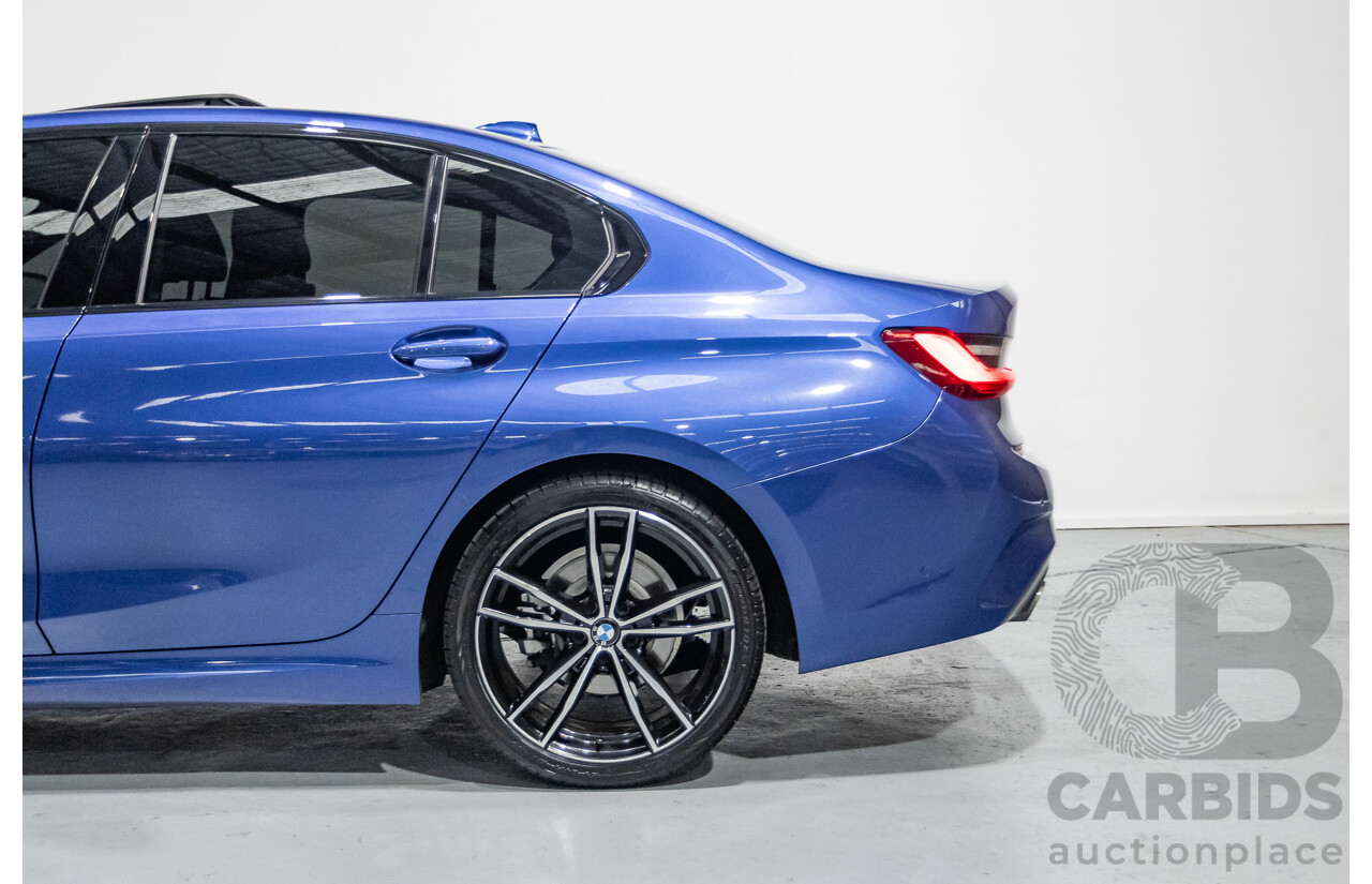 6/2019 BMW 320d M Sport G20 MY19 4d Sedan Portimao Blue Metallic Turbo Diesel 2.0L