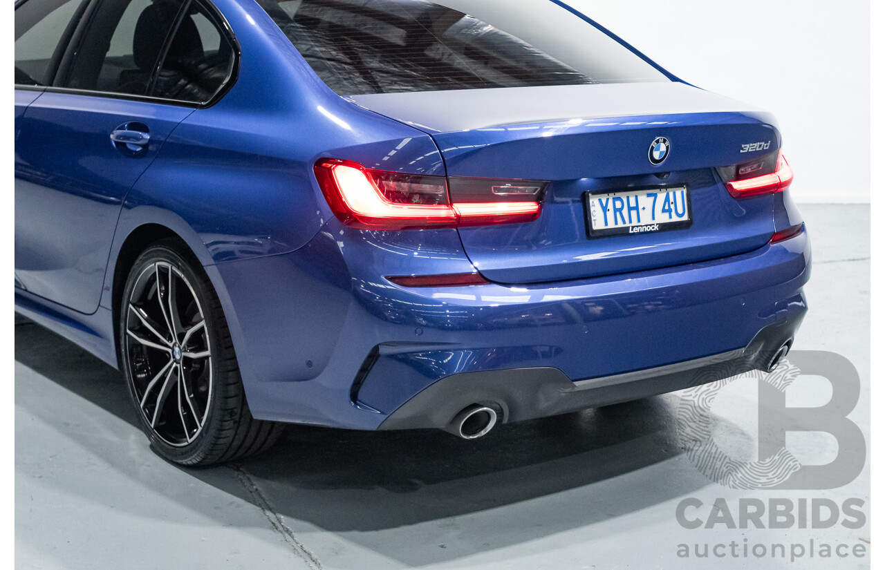 6/2019 BMW 320d M Sport G20 MY19 4d Sedan Portimao Blue Metallic Turbo Diesel 2.0L