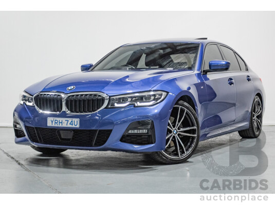 6/2019 BMW 320d M Sport G20 MY19 4d Sedan Portimao Blue Metallic Turbo Diesel 2.0L