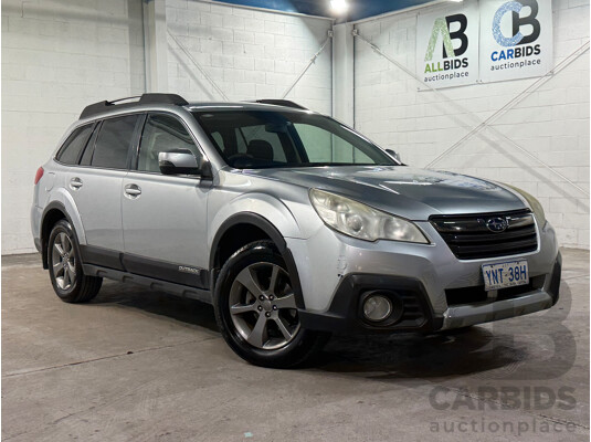 11/2013 Subaru Outback 2.5i MY13 4d Wagon Silver 2.5L