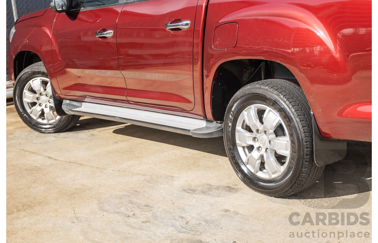 4/2021 LDV T60 Luxe Mega (4x4) SK8C Double Cab Utility Red Turbo Diesel 2.0L