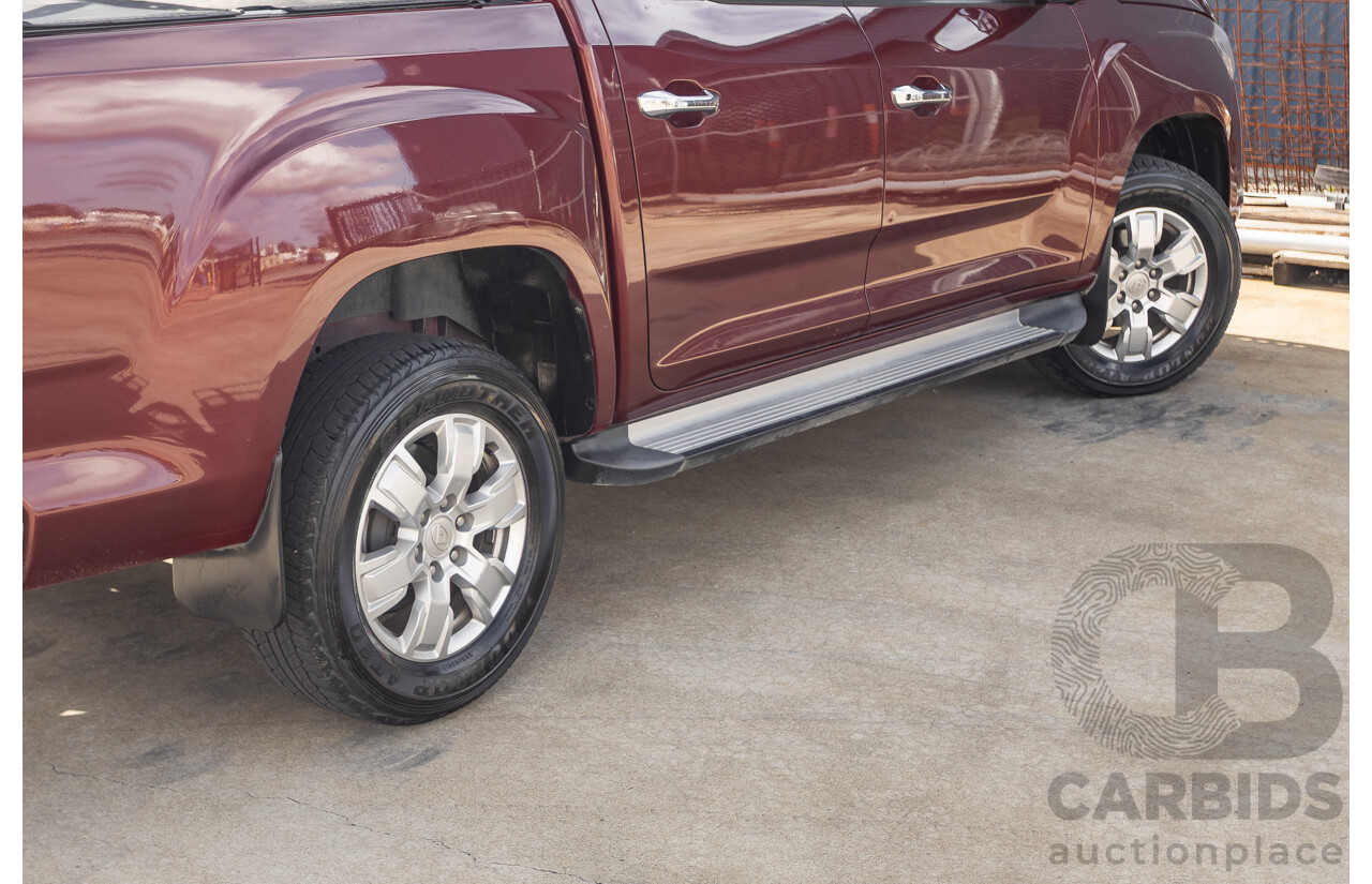 4/2021 LDV T60 Luxe Mega (4x4) SK8C Double Cab Utility Red Turbo Diesel 2.0L