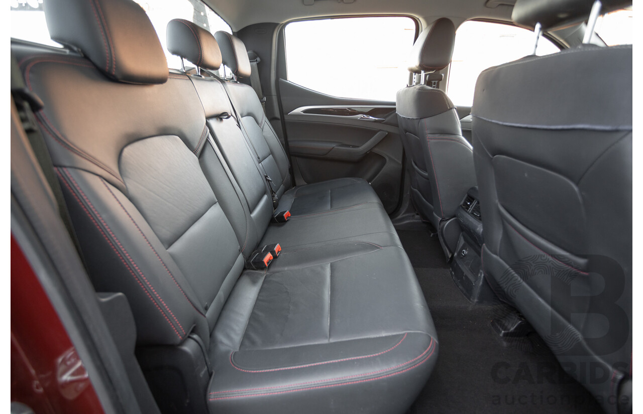 4/2021 LDV T60 Luxe Mega (4x4) SK8C Double Cab Utility Red Turbo Diesel 2.0L