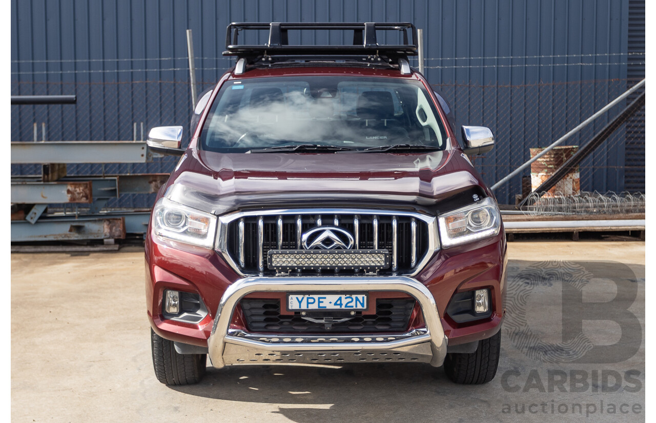 4/2021 LDV T60 Luxe Mega (4x4) SK8C Double Cab Utility Red Turbo Diesel 2.0L