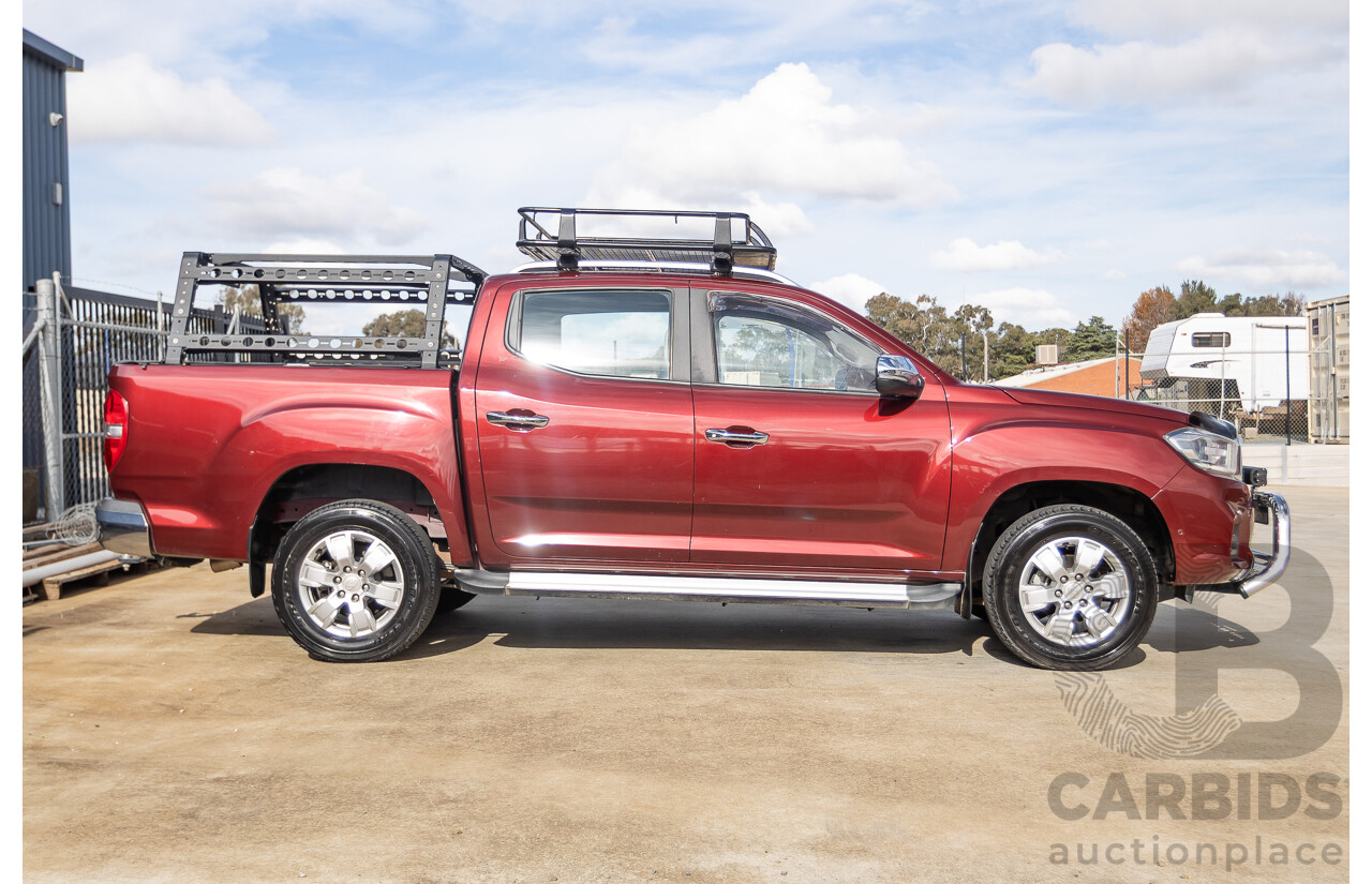 4/2021 LDV T60 Luxe Mega (4x4) SK8C Double Cab Utility Red Turbo Diesel 2.0L