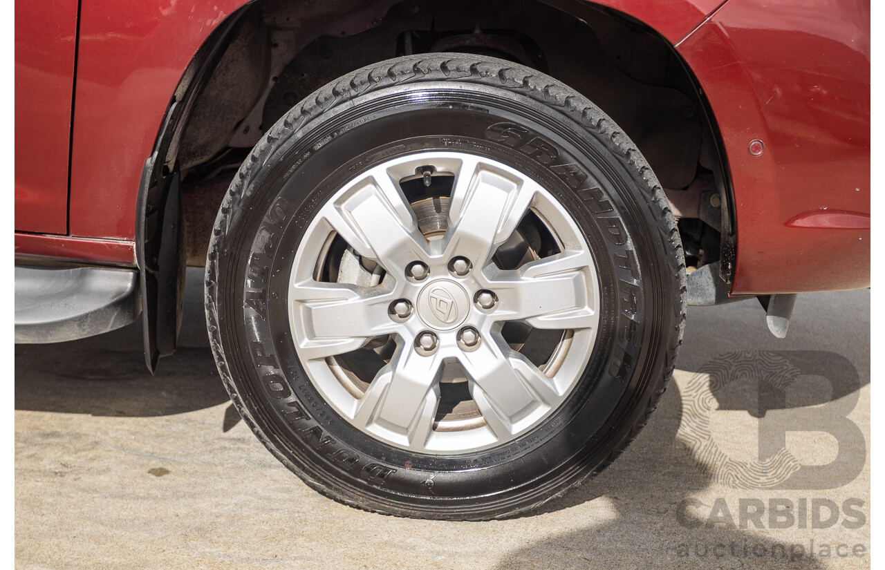 4/2021 LDV T60 Luxe Mega (4x4) SK8C Double Cab Utility Red Turbo Diesel 2.0L