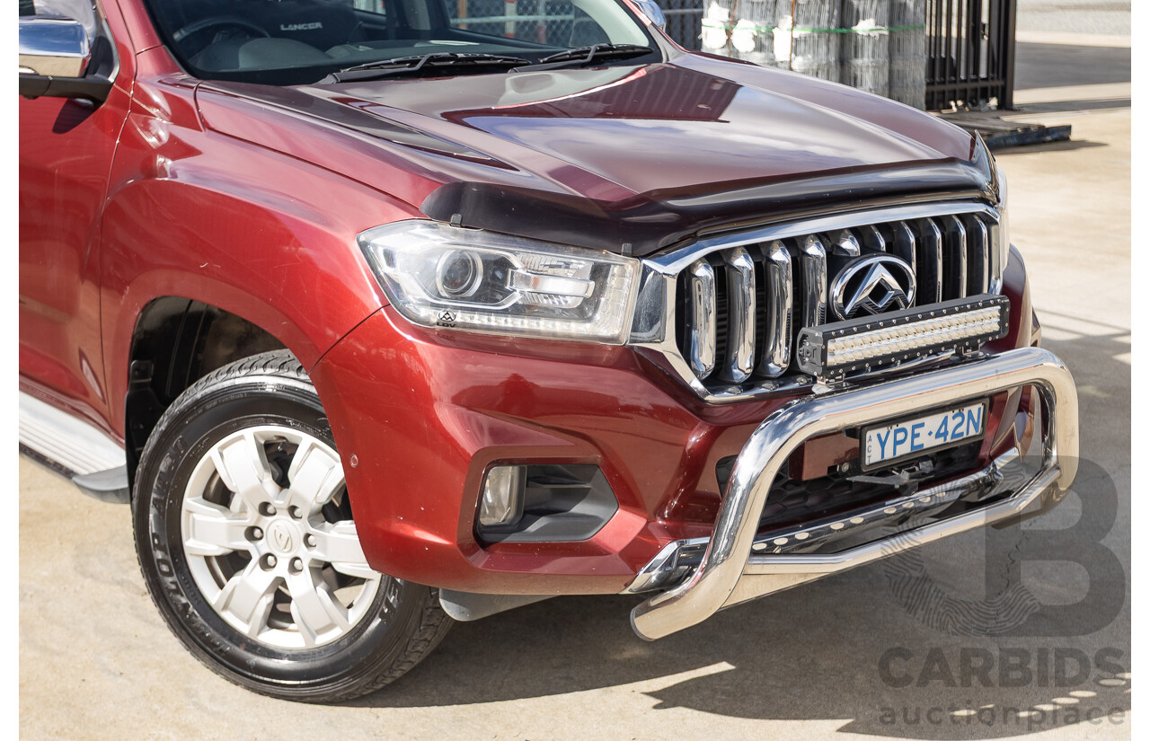 4/2021 LDV T60 Luxe Mega (4x4) SK8C Double Cab Utility Red Turbo Diesel 2.0L
