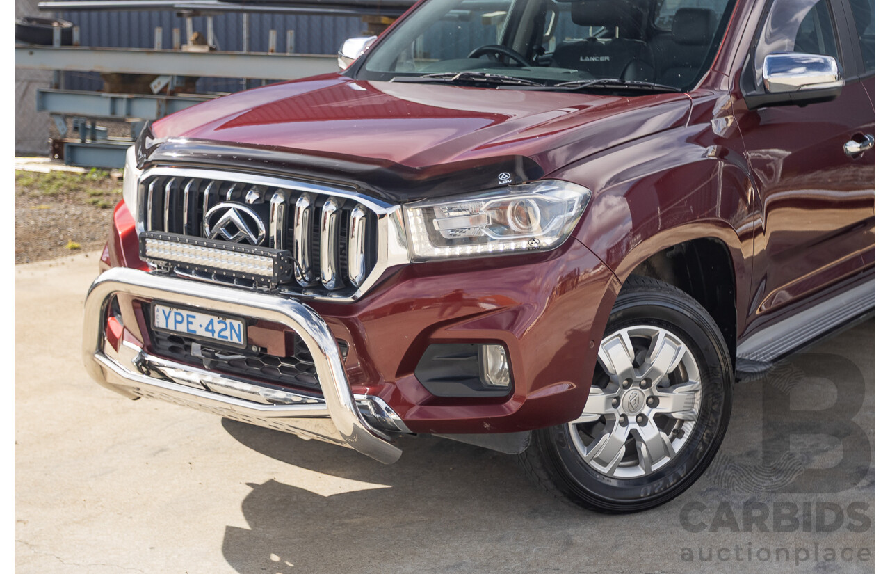 4/2021 LDV T60 Luxe Mega (4x4) SK8C Double Cab Utility Red Turbo Diesel 2.0L