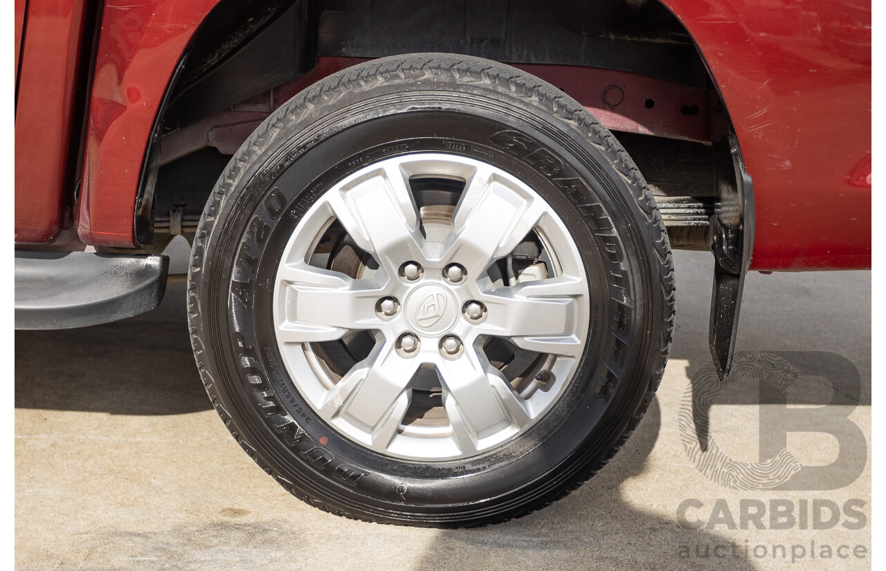 4/2021 LDV T60 Luxe Mega (4x4) SK8C Double Cab Utility Red Turbo Diesel 2.0L
