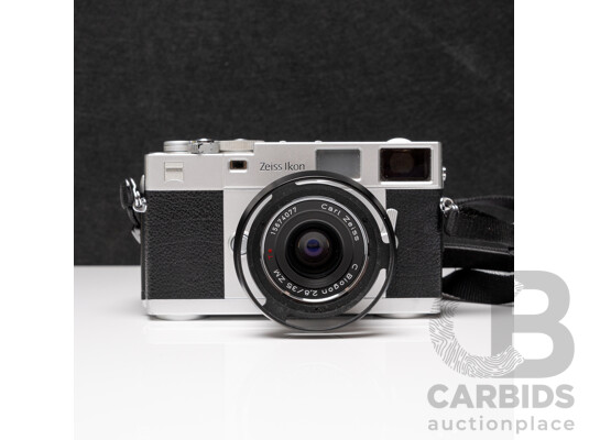 Zeiss Ikon ZM 35mm Rangefinder Camera with ZEISS C Biogon T 35mm F/2.8 ZM Lens