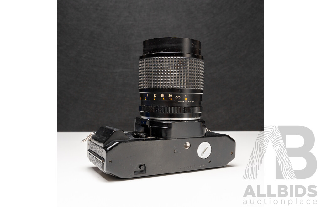 Exakta HS-2 35mm SLR Camera with Promura C.P. Hi-Lux MC 35–70mm F/3.5–4.5 Lens