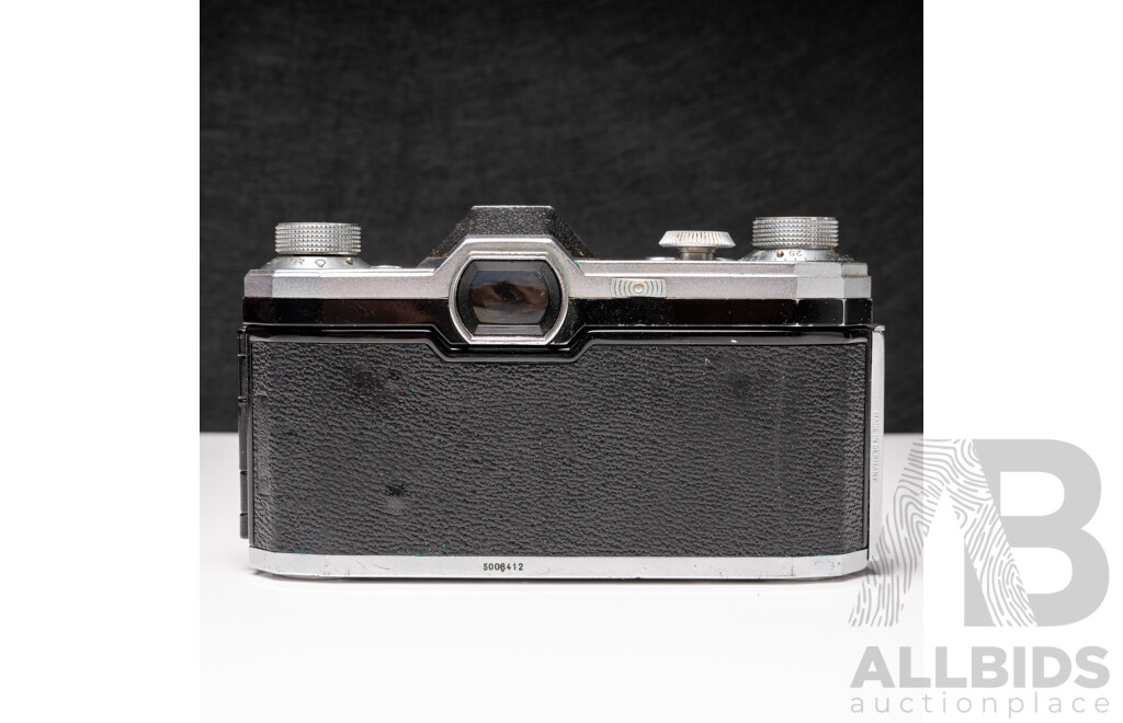 Zeiss Ikon Contax D 35mm SLR Camera with Carl Zeiss Jena Biotar 58mm F/2 Lens and Leather Case